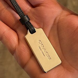 Coach bag charm